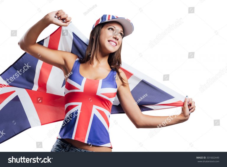 English girl flag