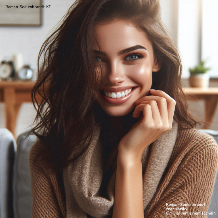 Ein Bild mit einem lächeln