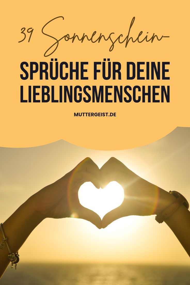 Ich hab den sonnenschein