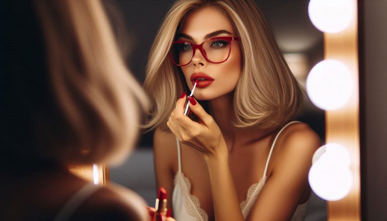 eine blonde 35 jahre alte frau, die frau trägt schulterkurze glatte blonde haare, die frau trägt ein