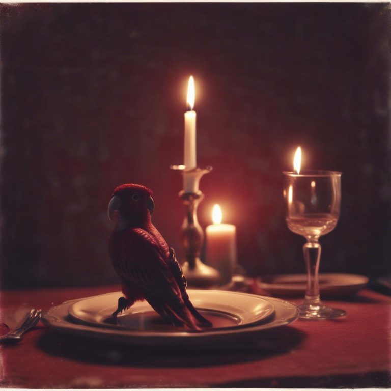 Candle light dinner