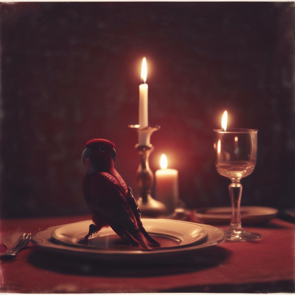 Candle light dinner