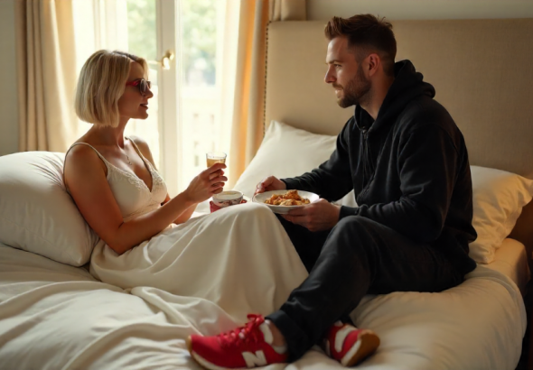 Doch du bist in schräglage