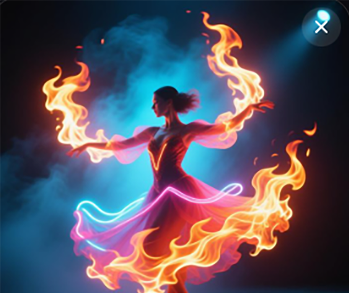 Feuer in der dancehall